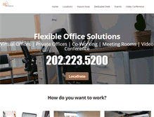 Tablet Screenshot of dcworkspaces.com